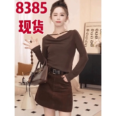 批发长袖t恤内搭打底衫女2025新款<b class='q'>上衣</b>