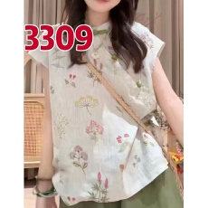 批发盘扣<b class='q'>碎花</b>短袖女休闲阔腿裤2026夏季