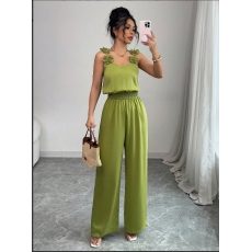 批发欧美春夏新款吊带无袖口袋<b class='q'>连体</b>衣 INS休闲宽松女装<b class='q'>连体</b><b class='q'>裤</b>