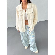 批发跨境短外套女亚马逊羊羔毛韩版春秋<b class='q'>冬</b>款上衣短款休闲毛绒开衫夹克