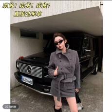 批发媛媛 轻井泽序时髦套装上衣+半裙