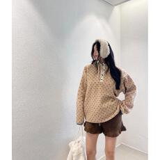 批发<b class='q'>韩国</b>chic爱心撞色羊羔毛外套通勤休闲百搭波点毛茸茸<b class='q'>卫衣</b>