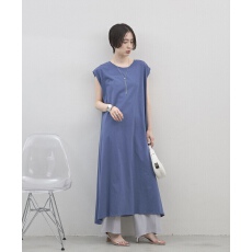批发2026新款日系圆领休闲百搭长款<b class='q'>连衣裙</b>