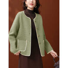 批发外套女中年妈妈显年轻春秋款2025新款<b class='q'>中老年</b>秋装时尚洋气针织开衫