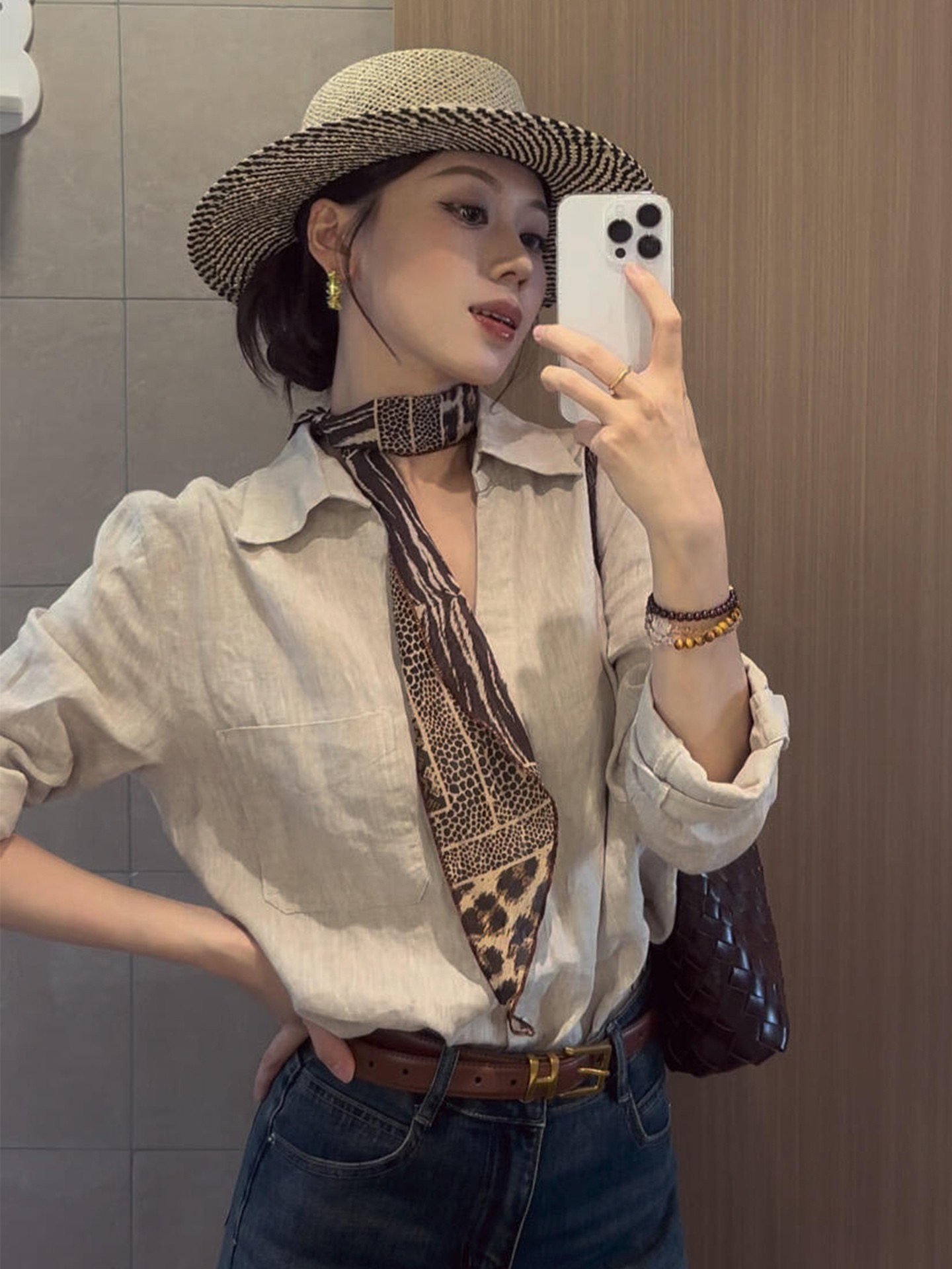 한 부서 오래된 돈 바람 긴팔 여성 셔츠 2026 새로운 가을 겨울철 빛 요리 한 인사이드 가져 가라. 셔츠 디자인 센스 작은 대중 맨위