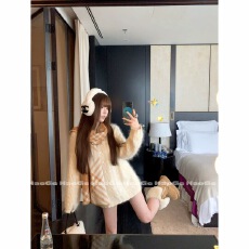 批发浩哥初雪毛衣 温柔风少女感休闲宽松洋气简约百搭显瘦2026年秋<b class='q'>冬</b>
