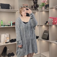 批发70-300斤加肥大码大码罩衫微胖女装<b class='q'>夏</b>天轻奢高级胖mm防晒毛线上衣