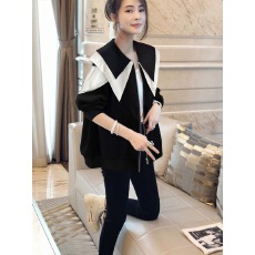 批发拼接小香风短款外套女洋气设计感小个子休闲夹克春装2025新款欧货