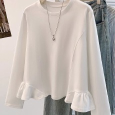 批发大码复古秋冬新款鱼骨纹长袖<b class='q'>polo</b><b class='q'>衫</b><b class='q'>男</b>女拼接千鸟格宽松T恤<b class='q'>衫</b>上衣