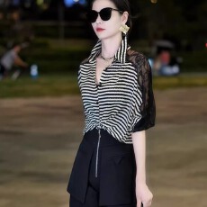 批发衬衫2025<b class='q'>秋装</b>新款女超火减龄流行风格超好看独特漂亮秋季上衣爆款