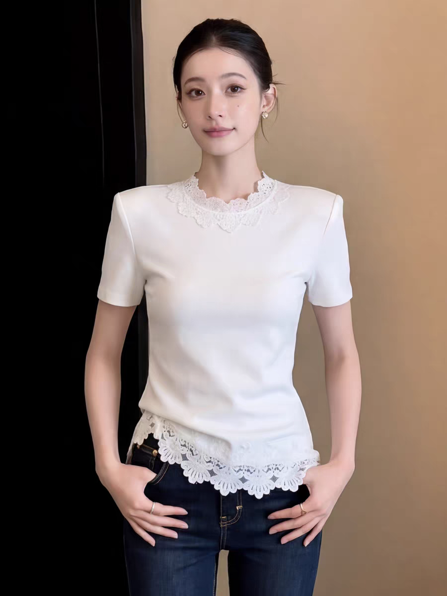 고유 한 아름다운 슈퍼 잘 생긴 맨위 여성 2026 년 봄 여름 새로운 프랑스식 디자인 센스 작은 대중 패션 품격 여성 의류