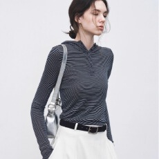 批发弹力修身连帽长袖套头衫2025秋季T恤卫衣版内搭外穿<b class='q'>打底衫</b>女