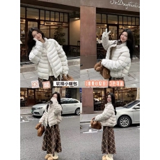 批发2026冬季新款云朵泡芙排骨羽绒棉服女外套棉袄潮保暖棉服外套