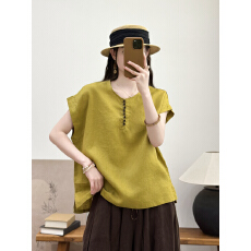 批发实拍2026夏季新款复T恤女纯色宽松显瘦圆领短袖<b class='q'>套头衫</b>短款上衣