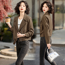 批发实拍高品质真皮皮衣女高端2025新款宽松时尚皮夹克女士外套