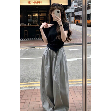 批发韩系一整套ootd穿搭<b class='q'>连衣裙</b>子女夏季2026新款<b class='q'>衬衫</b>半身长裙两件套装