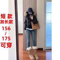 批发韩国东大门时尚舒适新品潮流女装丰胯裤高腰带胯垫明线小脚<b class='q'>牛仔裤</b>