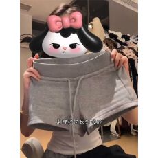 批发美式辣妹运动<b class='q'>休闲</b>短裤子女夏季低腰新款修身抽绳外穿臀显<b class='q'>热裤</b>低腰
