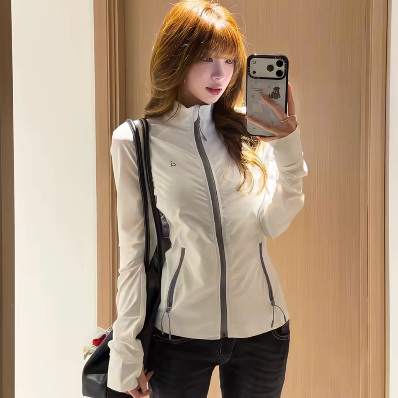 야외 얇고 가벼운 국방 자외선 자외선 차단 의류 여성 2026 새로운 여름 쇼트 스타일 슬림해 보이는 통기성 자외선 차단 재킷 맨위