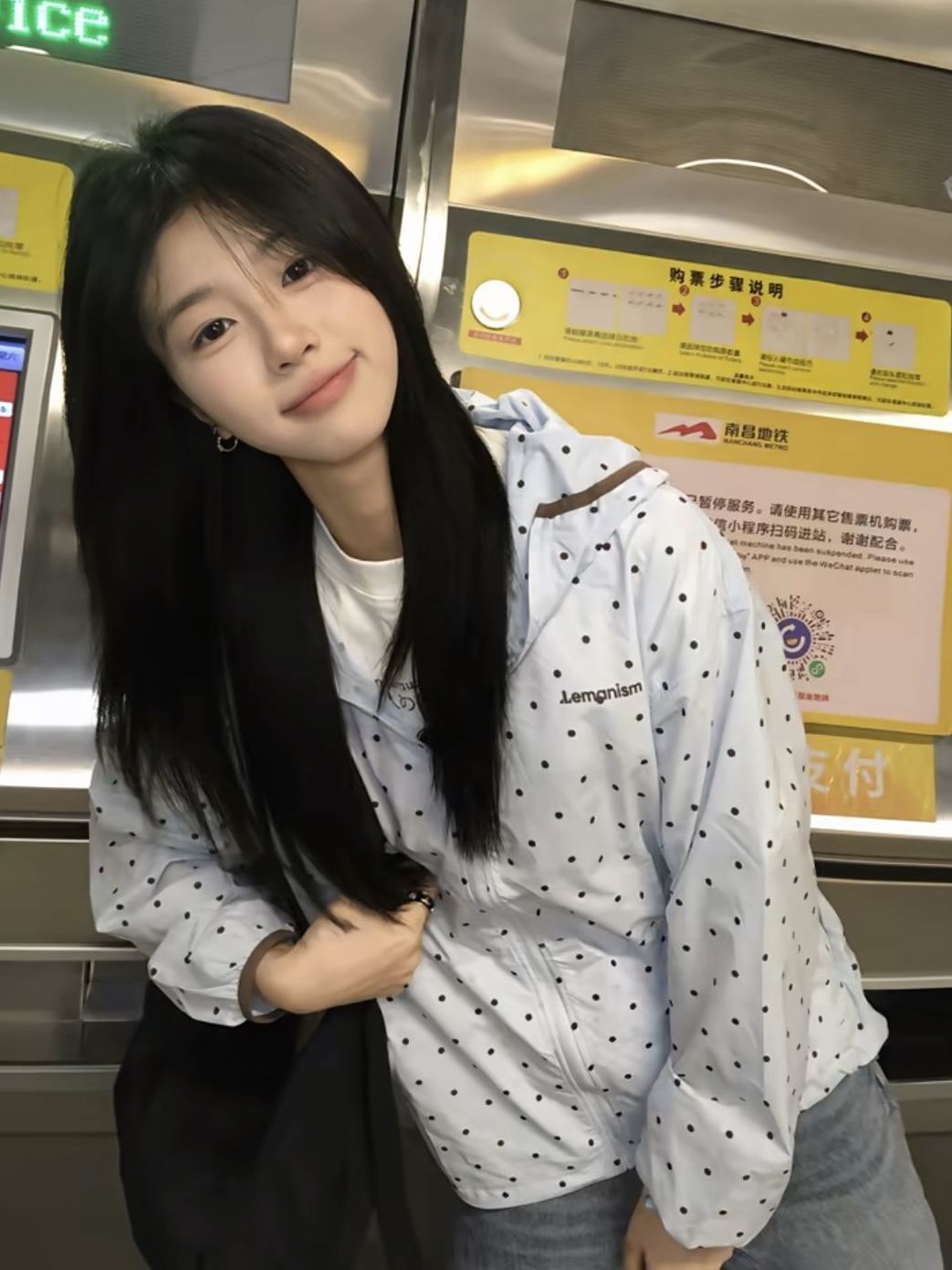 한 부서 캐주얼 전체 인쇄 도트 무늬 자외선 차단 의류 여름 새로운 루즈핏 슬림해 보이는 태양 보호 셔츠 얇고 가벼운 재킷 긴팔 맨위