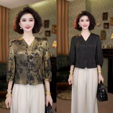 批发新中式国风2026新款气质改良唐装双面穿上衣女