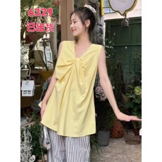 批发大码女装设计感V领中长款慵懒风设计感吊带背心夏季新款无袖<b class='q'>上衣</b>