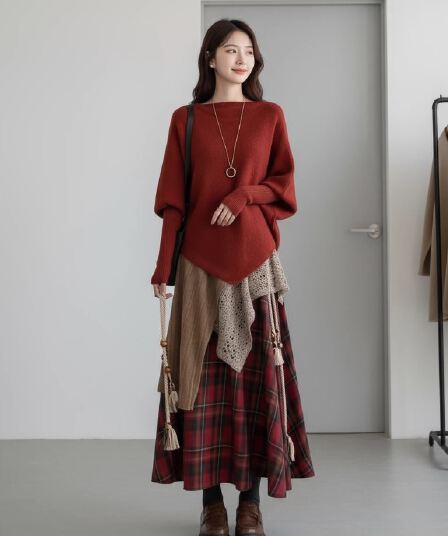 가을의 날 자이언트 잘 생긴 ~ 중 한 부서 전체 집합 깊은 겨울 착용 가져 가라. 고급 분위기 센스 작은 샤넬 스타일 아름다운 투피스 슈트 여성