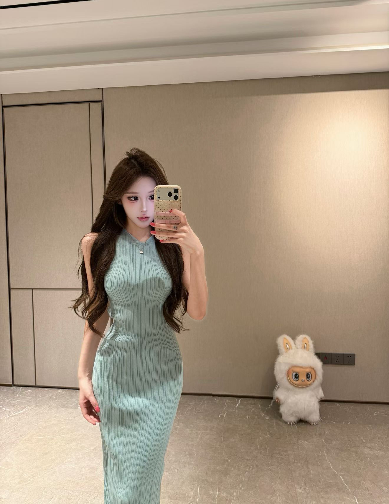 여름 민소매 여름 트임 드레스 타이트 스커트 롱 스커트 트임 레트로 여성 드레스 섹시함 치마