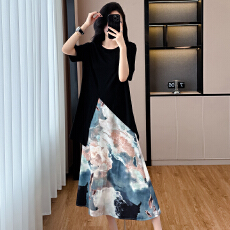 批发法式复古气质两件套<b class='q'>连衣裙</b>女2026夏季新款宽松显瘦高级感套装裙子