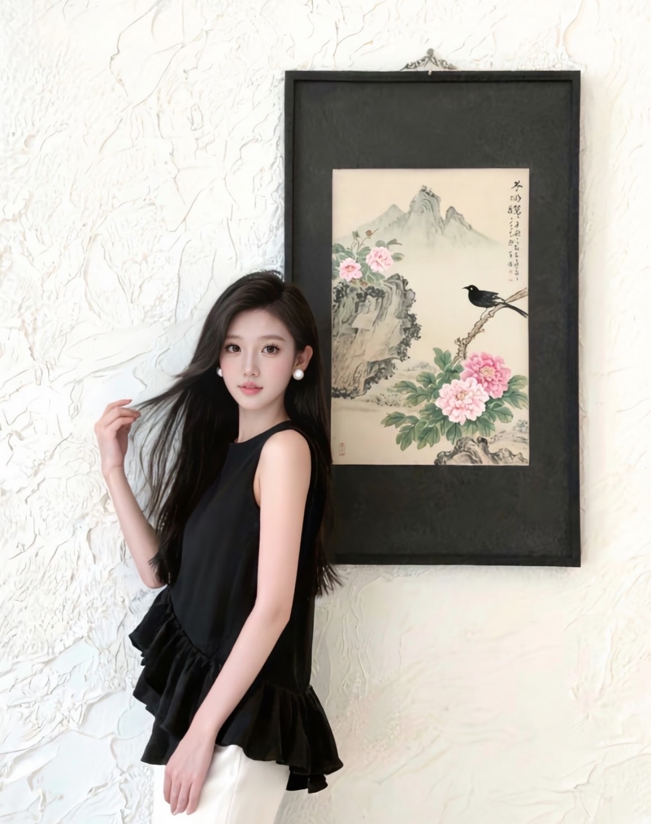 100. 라이 경기 서울 불규칙 디자인 작은 셔츠 여름 새로운 민소매 셔츠