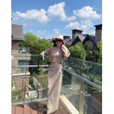 批发seso丨圆领短款麻花纹理毛衣 复古精致松弛氛围