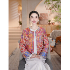 批发2025秋季新款新中式女装国风套装时尚<b class='q'>气质</b>独特上衣<b class='q'>外套</b>