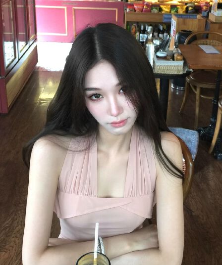 순수한 욕망 부서 핑크색 행침 목 민소매 기본 셔츠 여성 2026 여름 부드러운 바람 광장 칼라 허리 수축 디스플레이 몸 백리스 맨위