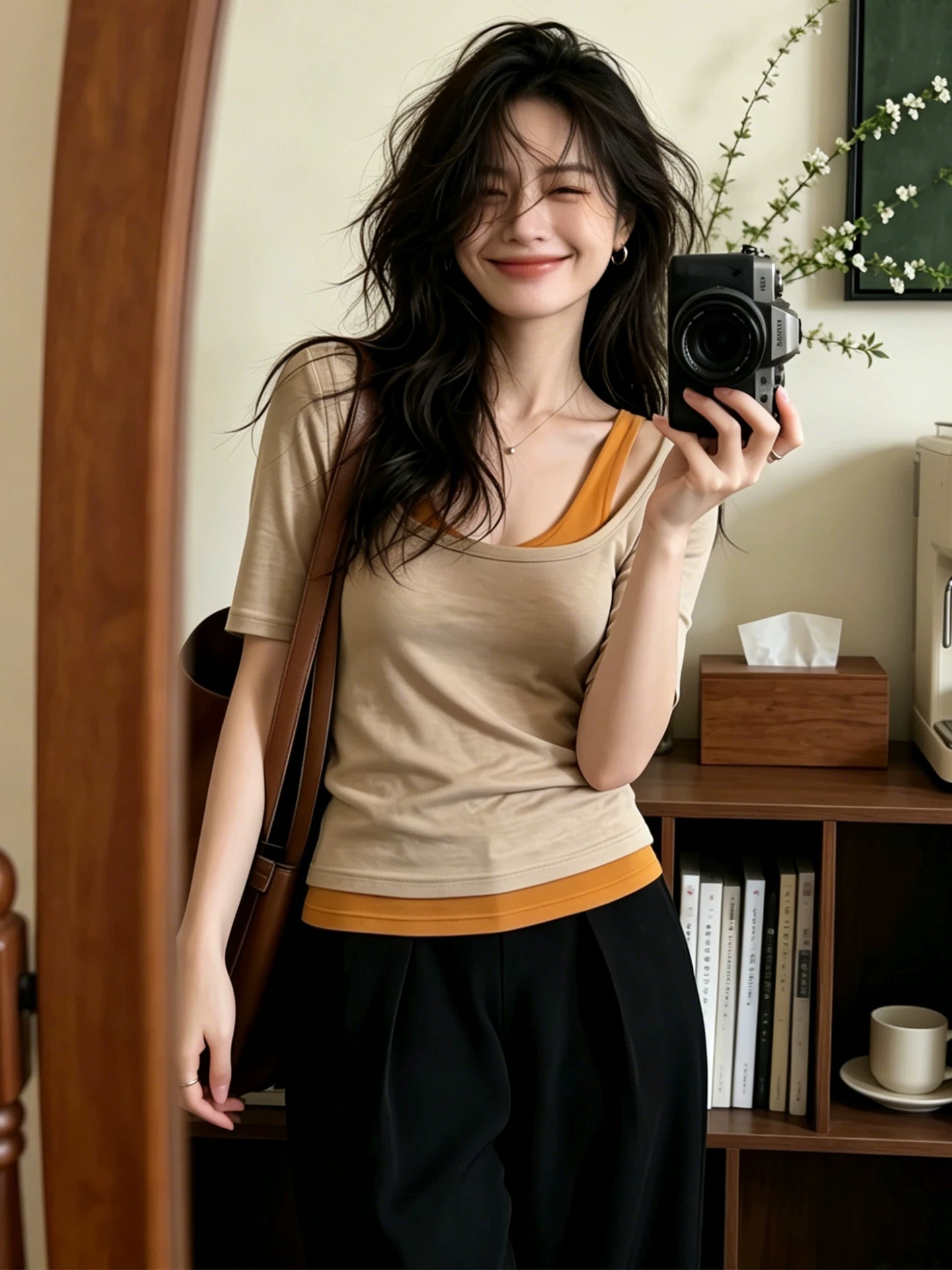 배색 패치워크 페이크 레이어드 몸매 가꾸기 반팔 티셔츠 여성 여름 디자인 센스 아름다운 그레이트 봐 의류 아니요 명중 섹션
