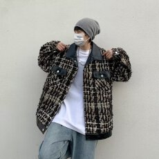 批发美式痞帅外套男女款高街<b class='q'>潮牌</b>港风日系原宿风韩版潮流情侣宽松夹克