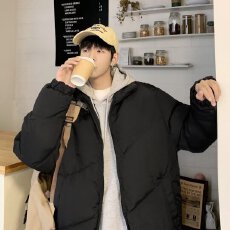 批发冬季棉衣男短款加绒加厚休闲保暖外套男士棉服宽松棉袄子潮流