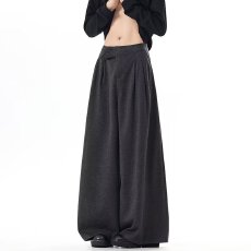 批发中性风宽松休闲裤男女同款韩版潮流百搭裤子情侣坠感阔腿拖地长裤