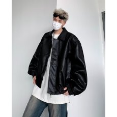 美式痞帅外套男女款高街潮牌港风日系原宿风韩版潮流情侣宽松夹克