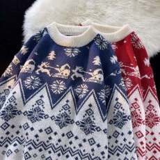 批发美式加厚毛衣男女款<b class='q'>韩版</b>潮流宽松日系针织衫情侣港风慵懒线衣外套