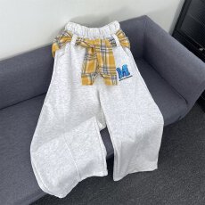 批发美式宽松带围<b class='q'>裙</b>休闲裤男女韩版潮流百搭裤子情侣坠感阔腿拖地长裤