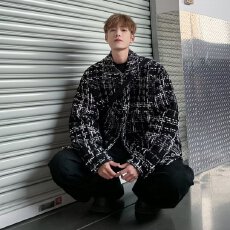 批发<b class='q'>衬衫</b>类目秋季毛呢格子长袖<b class='q'>衬衫</b>男潮流宽松<b class='q'>衬衣</b>呢子外套