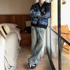 批发港风春夏新款男女个性美式高腰牛仔<b class='q'>裤</b><b class='q'>嘻哈</b>情侣潮高街潮流痞帅长<b class='q'>裤</b>