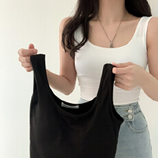 批发已出货 韩国chic百搭内搭<b class='q'>打底</b>美背带胸垫外穿<b class='q'>吊带</b>上衣女