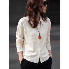 批发2026春季新款高级感气质长袖衬衫女装通勤翻领百搭简约减龄上衣潮