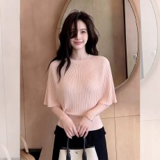 批发独特漂亮短袖t恤女初夏2026新款气质设计感小衫绝美巨好看的上衣
