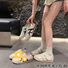 批发实价不减 夏季新款网红款新升级软底德训鞋<b class='q'>休闲</b>百搭平底小白鞋女