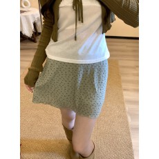 批发实拍实价「绿野仙踪」春夏新款<b class='q'>碎花</b>气质款毛针织衫吊带半裙三件套