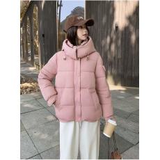 批发实拍羽绒棉服女短款2025冬季韩版新款学院风棉衣宽松加厚棉袄外套