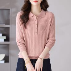 批发<b class='q'>专柜</b><b class='q'>正品</b>羊毛衫时尚毛衣洋气妈妈针织衫春秋新款宽松显瘦上衣打底