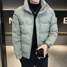 批发立领男士轻薄羽绒服2025秋冬季新款男装衣服冬款压胶棉服外套男款